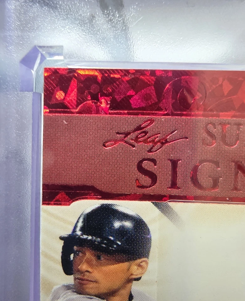 2023 Superlative Signatures 4 Ichiro , Don Mattingly, Larry Walker, Chipper 1/12 - Image 3 of 4