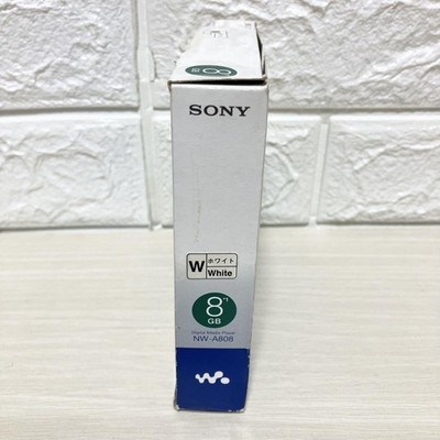 Sony Walkman NW A808 8GB Digital Audio Player Rare White Authentic
