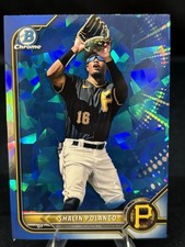 2022 Bowman Draft Sapphire Edition #BDC-162 Shalin Polanco Blue
