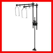 Reptile Dual Lamp Stand Metal Adjustable Heating Lamp Holder Light Fixture Re...