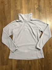 Columbia Women's Glacial IV Half Zip Fleece Size Large Funnel Neck Pullover