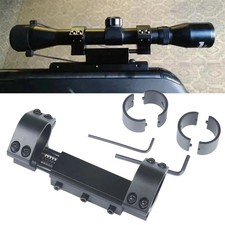 Scope Mount Rings 25.4mm 30mm w/Stop Pin 11mm 20mm Dovetail Offset Adapter