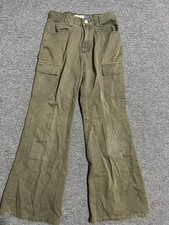 Preowned- Gap Kids Straight Fit Cargo Pants Boys Size 12 Brown