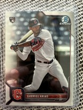 2022 Bowman Chrome Gabriel Arias Rookie RC No. 7 Guardians