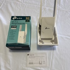 TP-Link - AX3000 Dual-Band Wi-Fi 6 Range Extender RE705X Refurbished 