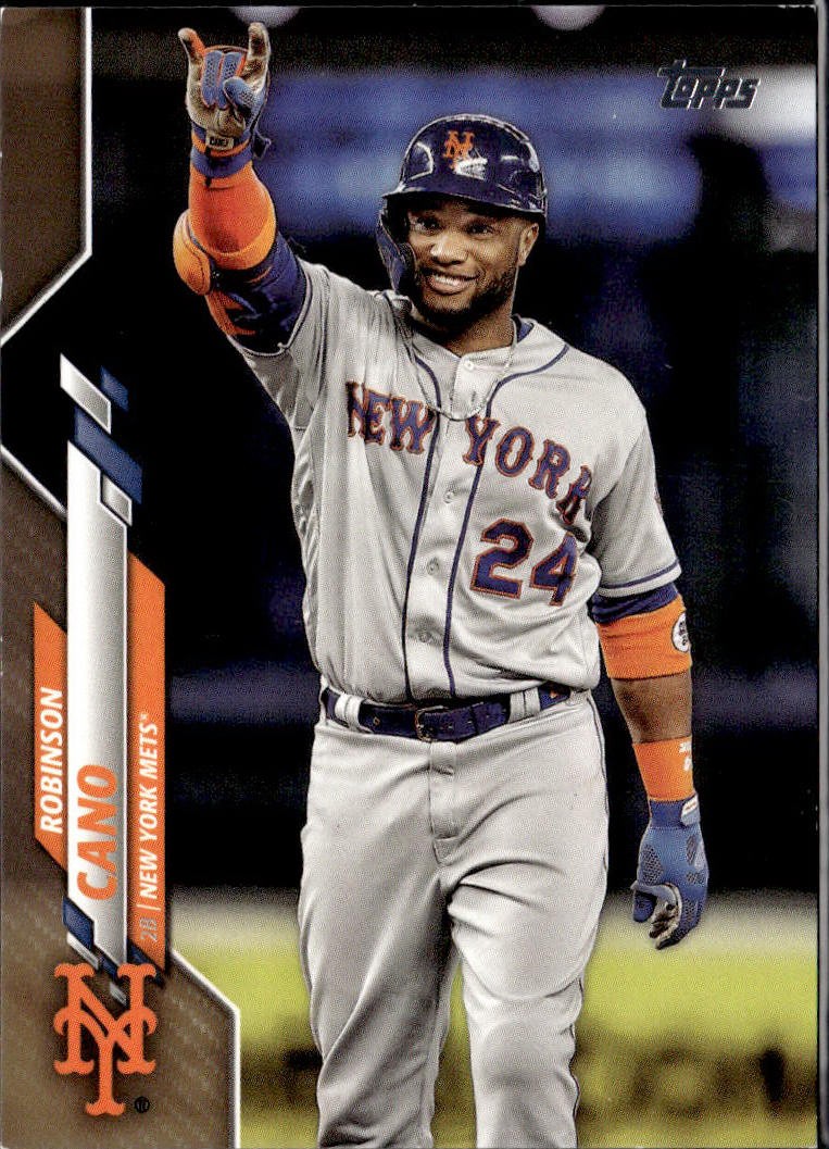 2020 Topps Robinson Cano #4 Gold #/2020 SN