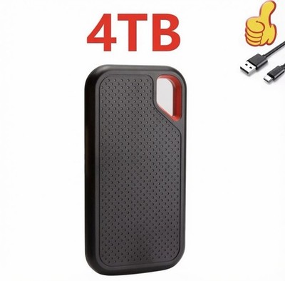 externe Festplatte 4 TB | Tragbare SSD | NEU OVP