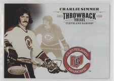 2011-12 Certified Throwback Threads Mirror Gold 21/25 Charlie Simmer #3 i9w