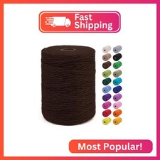 JeogYong 2mm Jute Twine String 656 Feet Natural Thick Garden Hemp for Crafts, He