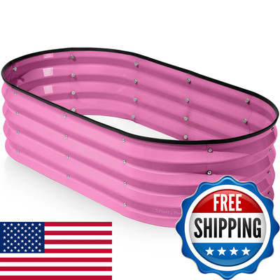 Plant & Plot Plant Plot Galvanized Raised Garden Beds Outdoor // 421 Ft Planter