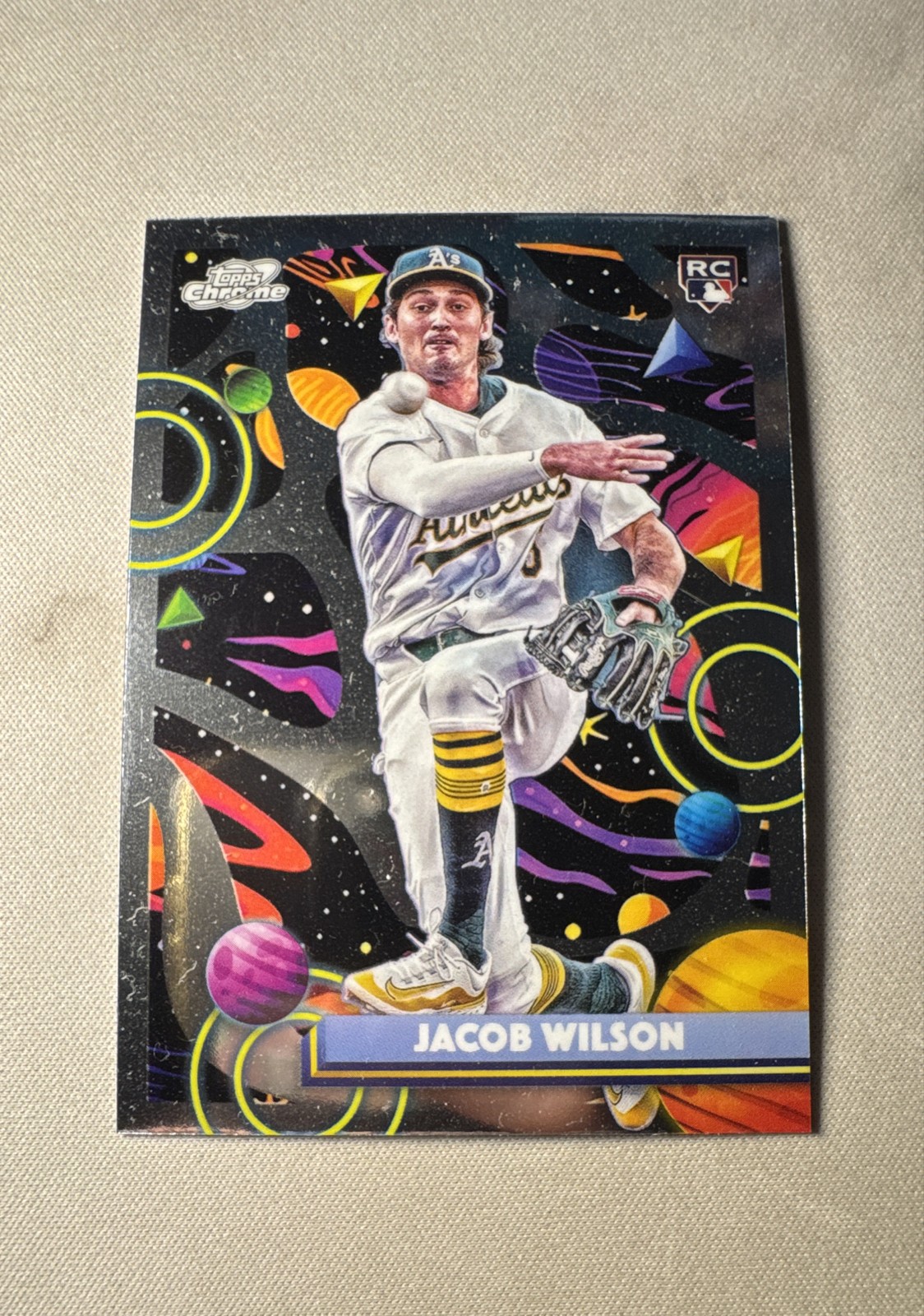 2025 Topps Cosmic Chrome - Jacob Wilson #139 (RC)