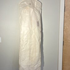 BHLDN Olympia Sleeveless Square Neck Wedding Dress w/ Detachable Oversk…