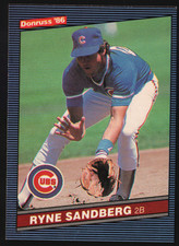 1986 Donruss Baseball #67 - Ryne Sandberg - Chicago Cubs  86-208