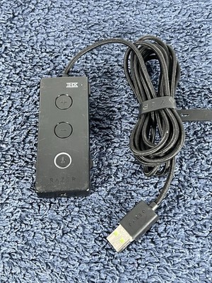 Original Razer Audio Control Adapter For Kraken Tournament Edition THX Headset