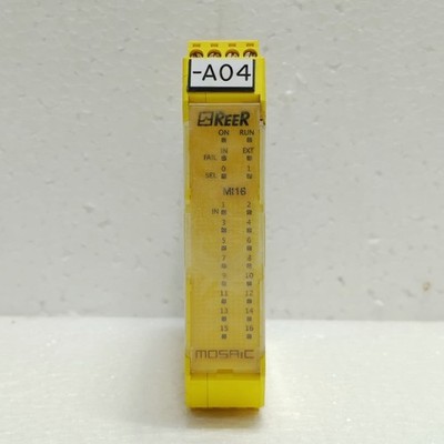 REER Mosaic MI16 Input Expansion Unit 8040003 SIL3-PLe Safety Module | Used