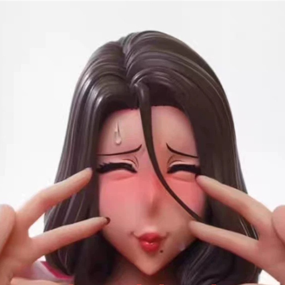 Sir Rouge Studio 1/2 Scale Fumiko kujo Silicone Doll In Stock 9heads