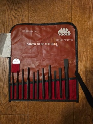 Mac Tools USA 11-teiliges Chiels & Locher-Set PC12PTSS