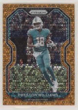2020 Panini Prizm Orange Disco Prizm Preston Williams #11 6k8