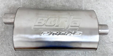 Returned Sale Borla 400477 Pro-xs 2 Offset Incenter Out Oval Muffler Returned Sale Borla 400477 Pro-xs 2 Offset Incenter Out Oval Muffler
