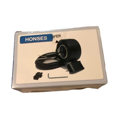 HONSES Ebike Thumb Throttle 1.6M Cable 12V-72V Universal w/ Adapter Wrench