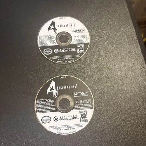 Resident Evil 4 Nintendo GameCube  DISCS ONLY
