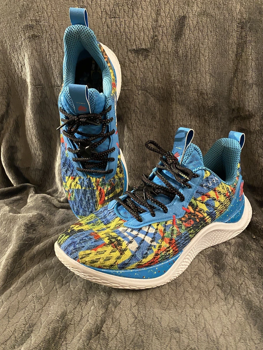 Under Armour Curry Flow 10 x Sour Patch Kids Blue 2022 for sale | eBay