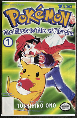 Pokemon The Electric Tale Of Pikachu #1 1999 12th Print  w/ Insert NM