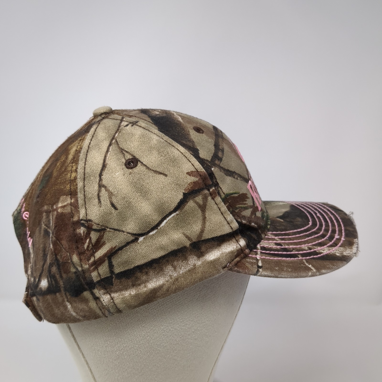 Red Head Strapback Baseball Cap Multi One Size Ad… - image 5