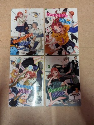 Manga Romantic Killer 1-4 Komplett ENGLISCH