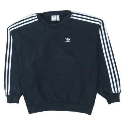 Adidas Pullover Sweatshirt Damen schwarz XS Rundhals