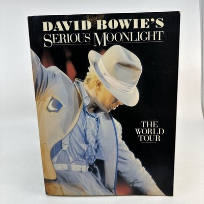 David Bowie Serious Moonlight Tour Book 1983 Photos Music (AG50)