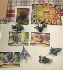 Dinofroz Combact 2009  lotto 5 pz + 1 cards + 3 libretti + catalogo Giochi Prez.