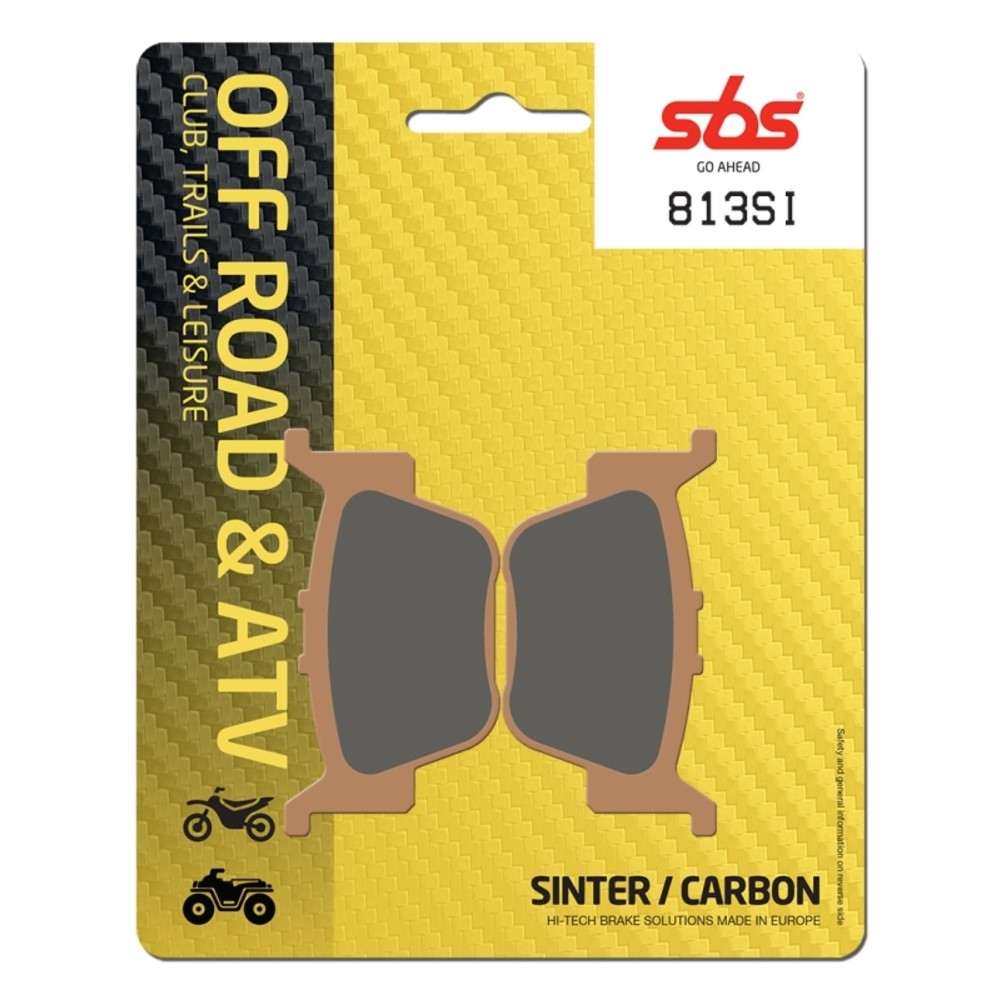 SBS 813SI Rear Sintered O/R Brake Pads For Honda TRX680 FGA6 Rincon 2006-2023 - Image 13