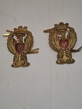 POLIZIA FREGIO BERRETTO 4 STEMMI ANNI 60 CORPO GUARDIE DI PUBBLICA SICUREZZA PS