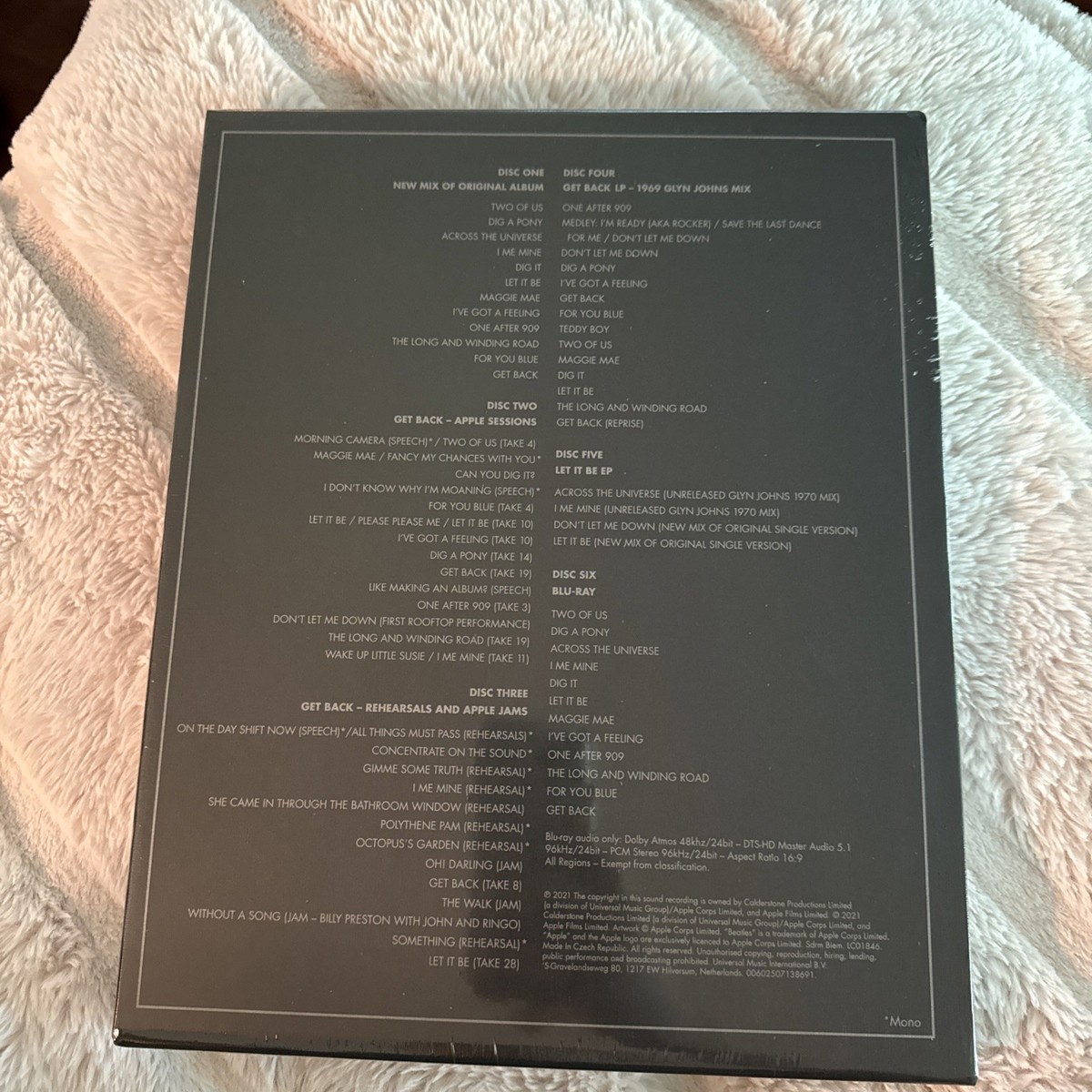Beatles-Let It Be 輸入盤スーパーデラックスエディション Let It Be Special Edition - Super Deluxe 5CD/1Blu-Ray - The