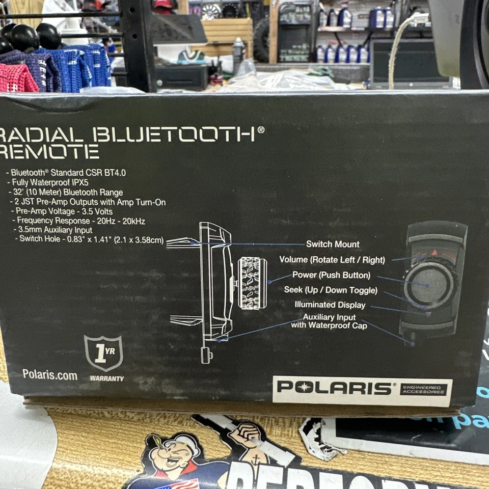 Control remoto de audio Bluetooth Polaris MB Quart 2883113 Foto 3 de 3