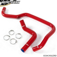 Red Silicone Radiator Hose Kit Fit For 2007-2013 Chevrolet Silverado 1500 Hp
