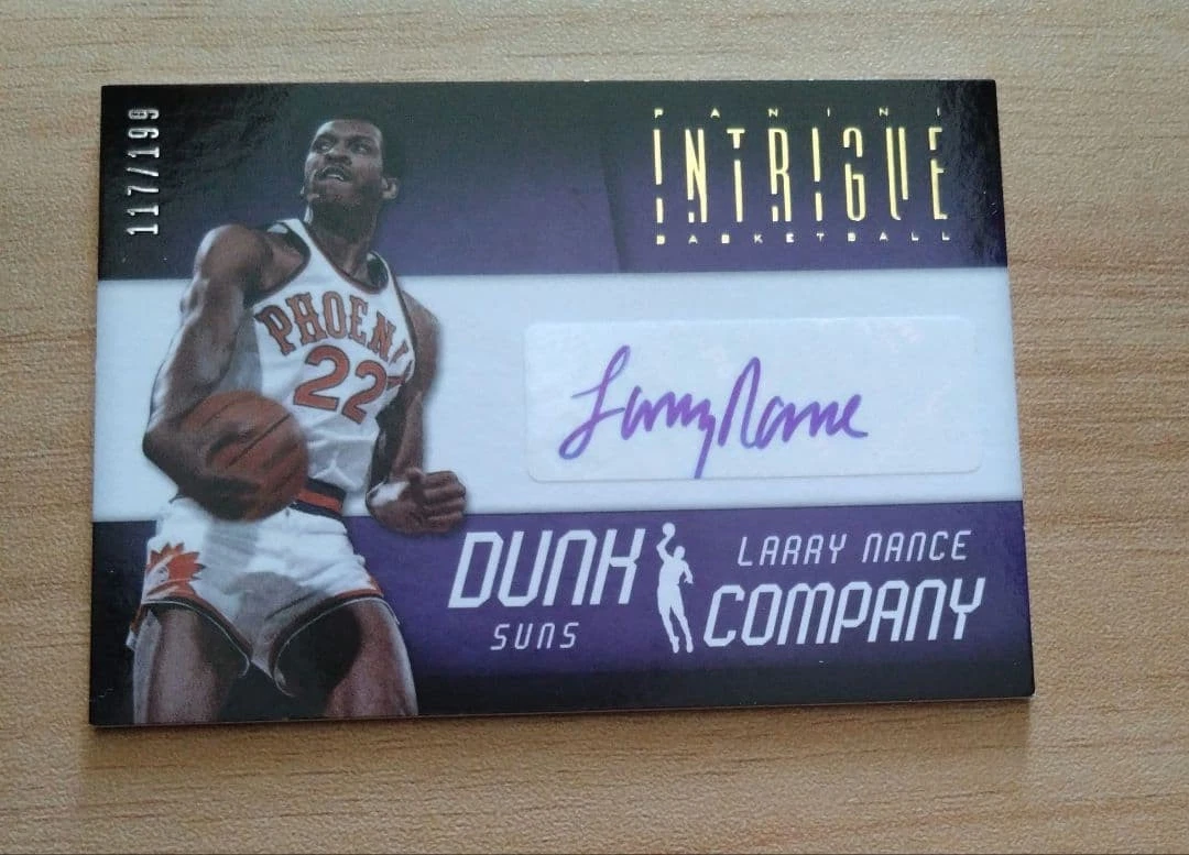 Larry Nance Sports Trading Card Singles Autographed Basketball | eBay