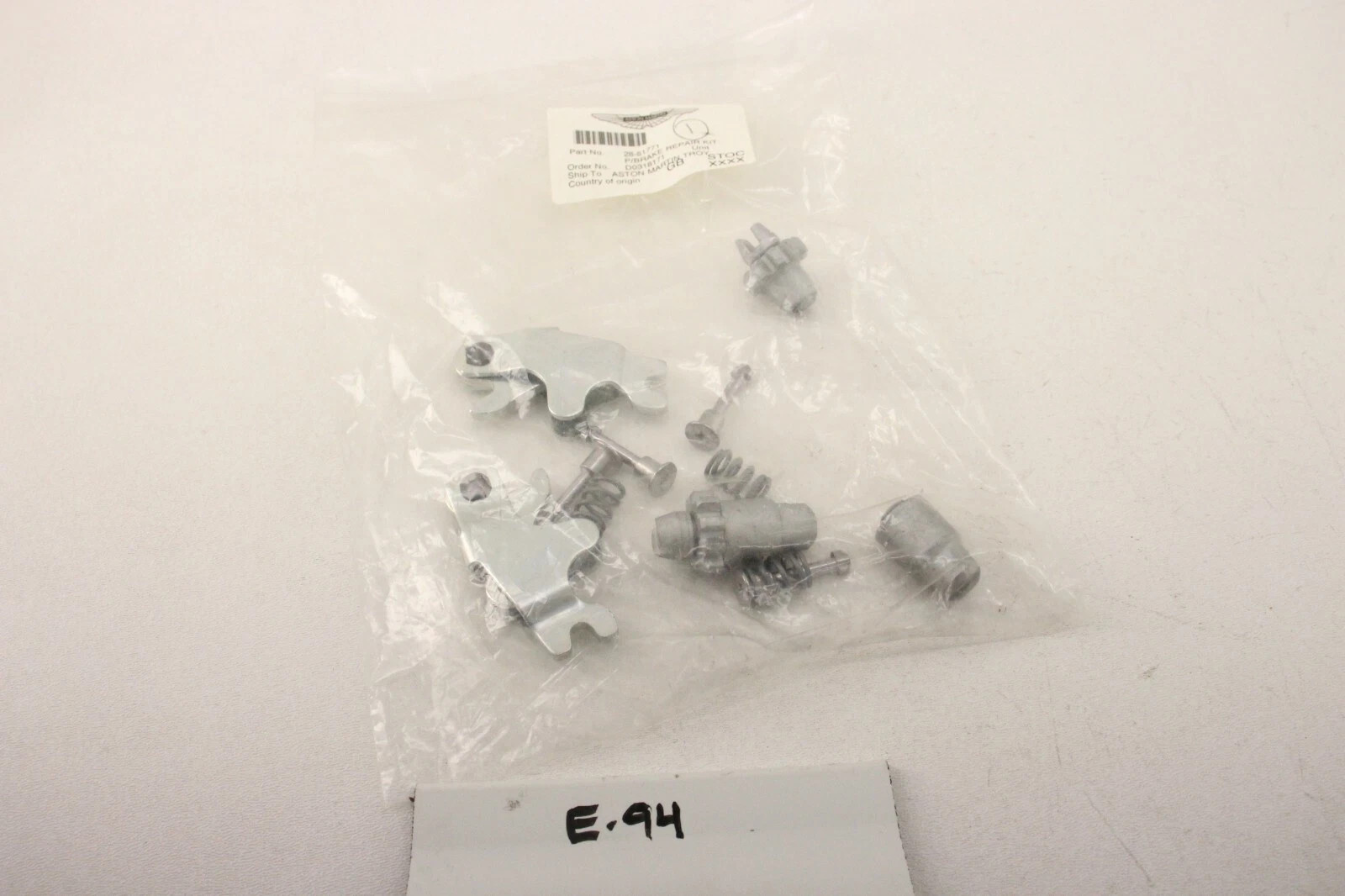New OEM Aston Martin Rear Park Hand Brake Repair Kit 1997-2004 DB7 28-81771