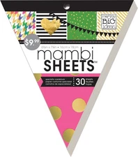 Me & My Big Ideas Mambi Sheets – 30 Specialty Cardstock Papers (6.5 x 7.25 Inch)