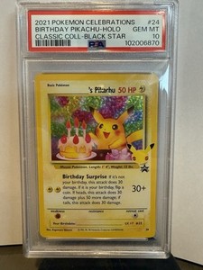 Birthday Pikachu Psa 10 | eBay Birthday Pikachu Psa 10 | eBay