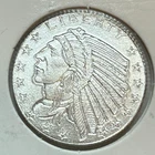 1/10th oz Silver Round Golden State Mint Incuse Indian Design .999 Fine - #02
