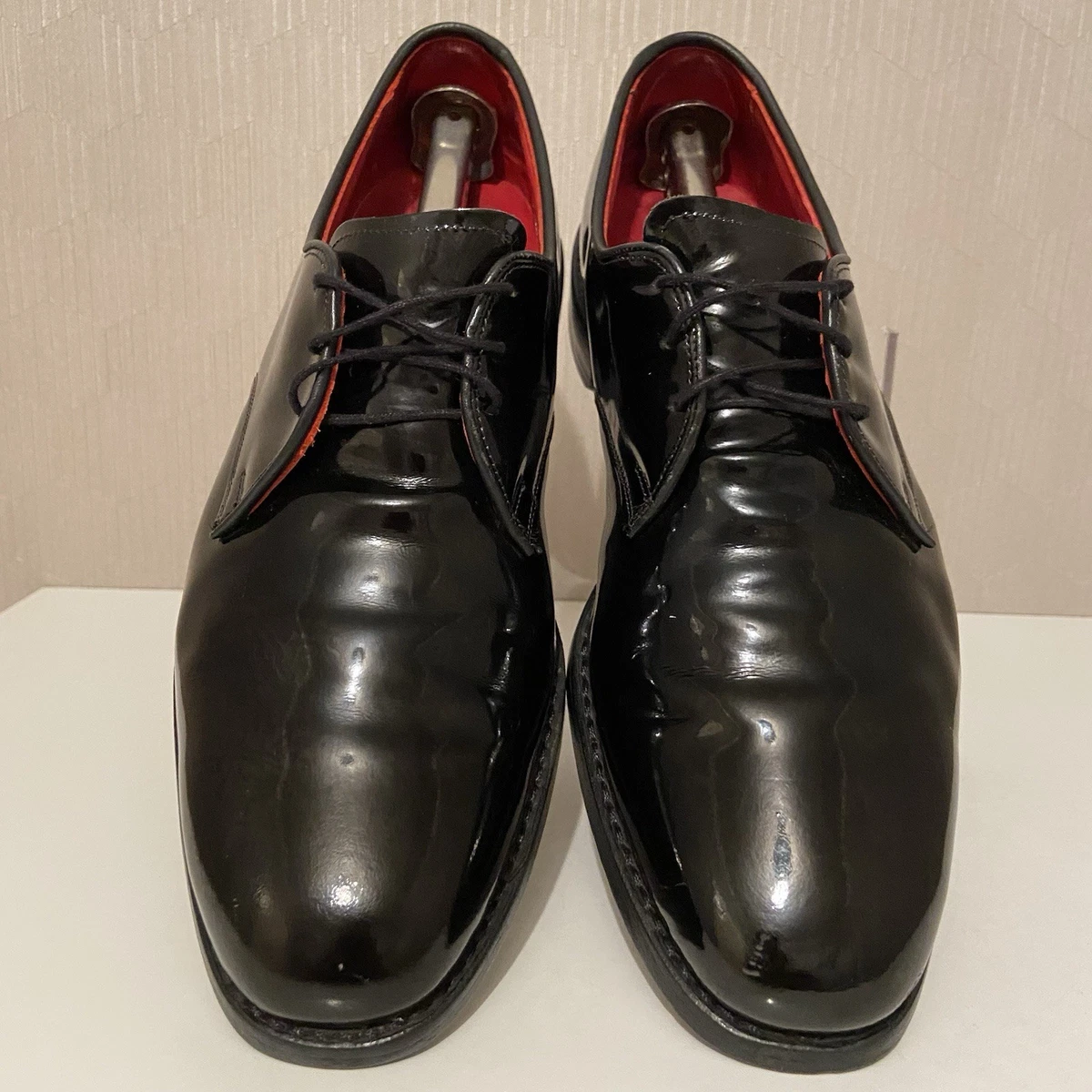 Allen Edmonds Patent Leather Solid Dress Shoes for Men for 