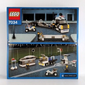 LEGO 7034 Surveillance Truck World City Police and Rescue 2003 New Sealed