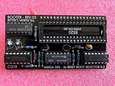 Amiga 500 Switchless Boot Selector Rev.3, Unused
