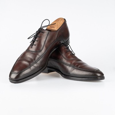 Great $2450 BERLUTI Brown Oxford Leather Shoes 12UK / 13US / 46EU
