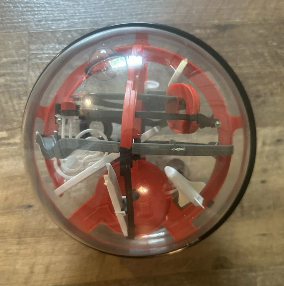 Sharper Image 3D Space Challenge Maze Globe 100 Obstacles Labyrinth Game - Image 2 of 3