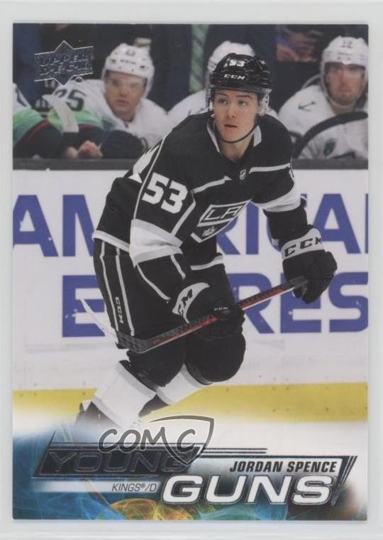 2022-23 Upper Deck Series 1 Young Guns Jordan Spence #238 Rookie RC 18n9