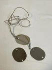 WW2 US Military Dog Tag Set US Navy Vet Skinner T42 Tetanus Lot x3 USNR T-42
