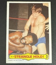 Stange Hold 1985 Topps WWF Wrestling Rowdy Roddy Piper & Junk Yard Dog #40 
